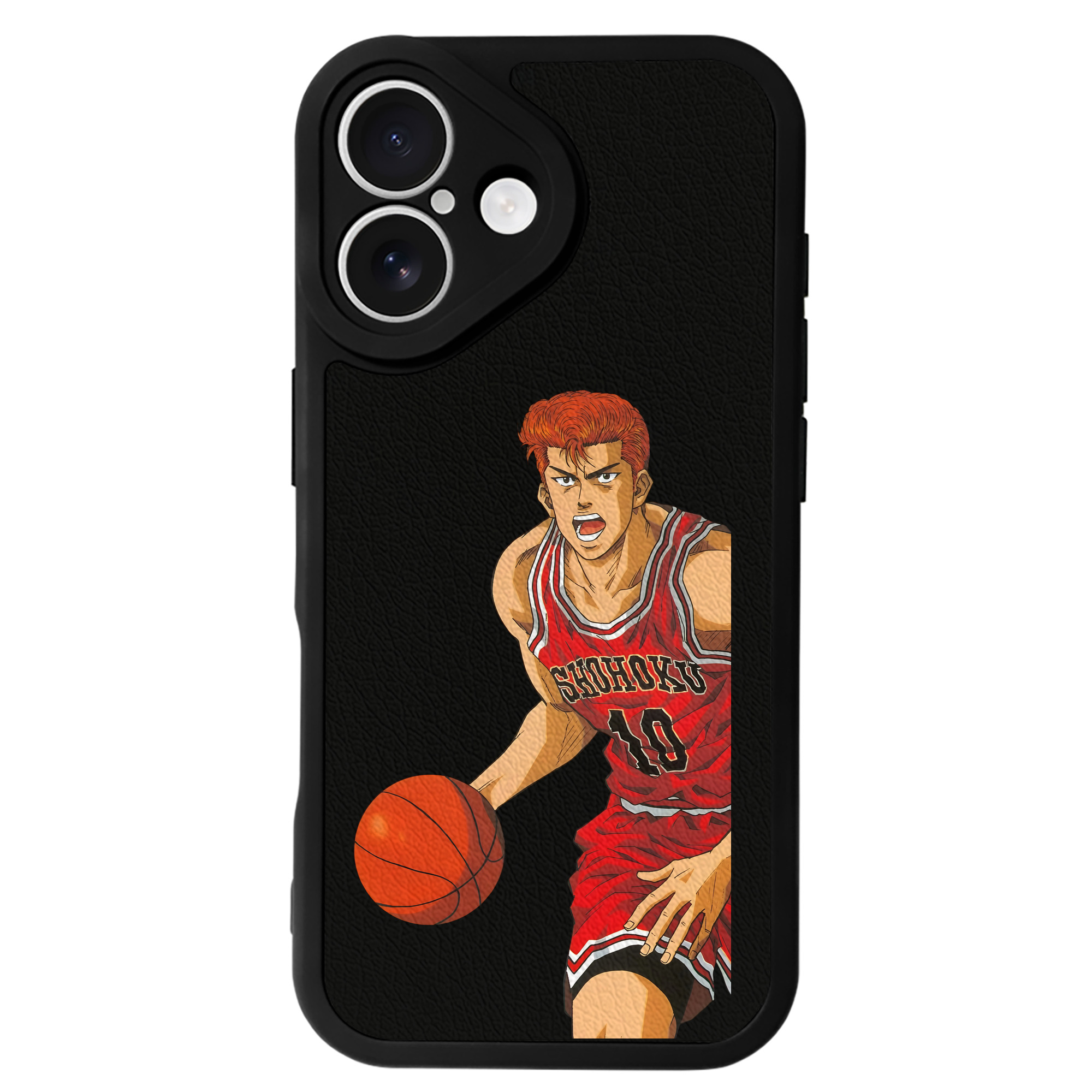 （画像用） SLAM DUNK／スラムダンク 【iPhone 16シリーズ対応】シリコンスマホケース（レザー調） 材質：シリコン